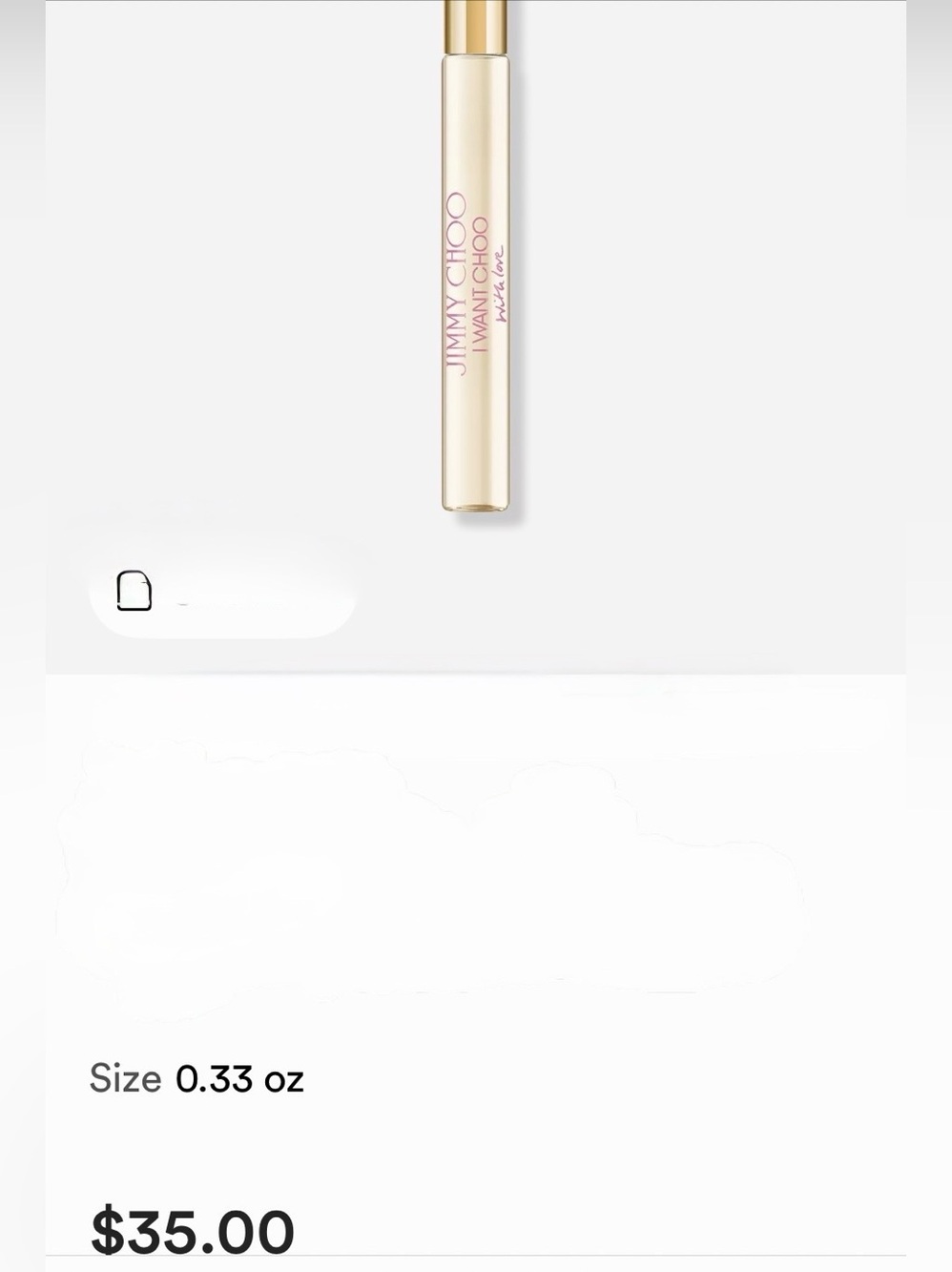 Jimmy Choo I want Choo with Love spray .33oz NWT FINAL - Picture 3 of 4